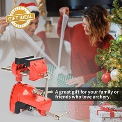 360° Rotate Universal Bow Vise – Professional Bow Vise for Compound Bow/Rec
