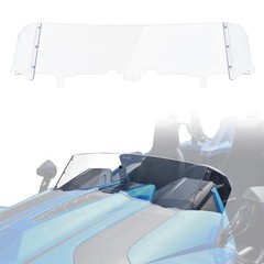 Front Windshield for Polaris Slingshot, Durable PC Dustproof Scratch Resistan…