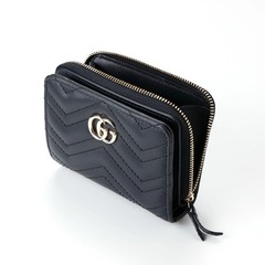 GUCCI 813370 GG Marmont Mini Compact Wallet