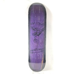 Dogtown Curb Hand Plant Purple/Black 8.5″ Skateboard Deck