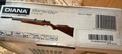 Diana Stormrider .22 Caliber 950 FPS Wood Stock Air Rifle Kit. New & Barrel Band