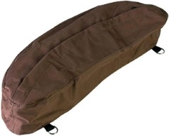 600D Western Cantle Bag Brown Water Resistant Saddle Bag for Horse Riding