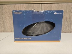 Ovation OV Deluxe Schooler Riding Helmet Adjustable Dark Gray M/L Equestrian