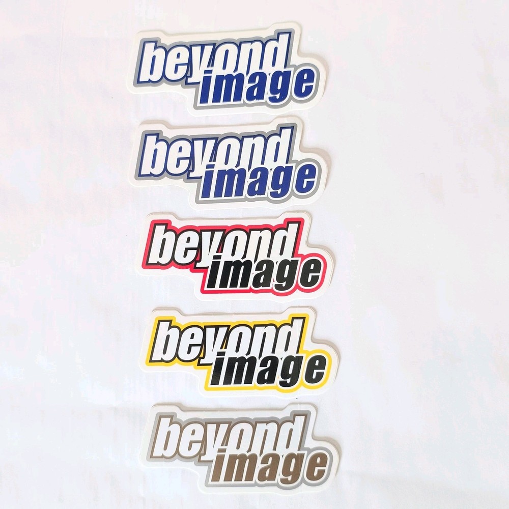 Beyond Image Skateshop Vintage Stickers – Lot of 5
