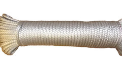 1/8″ (3mm) x 100′ HMPE Winch Line, Synthetic Rigging Rope, 12-Strand Braid, USA