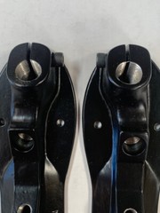 New NOS Sure Grip Invader 45 degree Black roller skate plates size 5 – one pair