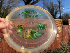 2013 Champion Teebird Disc Golf Innova Brinster Jolly Launcher ICE Rare #1713