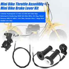Mini Bike Throttle Assembly With Mini Bike Brake Clutch Lever for Coleman CT100U