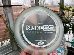 Disc Golf ICE Crystal Nuke SS First Run Proto Discraft (Rare White Stamp) #2519
