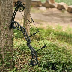 Archery 20-70LBS Compound Bow Kit 320fps Sports Hunting Targeting Carbon Arrows