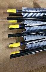 Rose City Archery Port Orford Cedar Nightfall Arrows 5/16″ DIA 30″ Length 12ct.