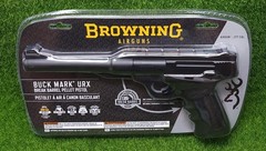Umarex Buck Mark URX .177 Caliber Pellet Air Pistol, 320FPS, Black – 2252270