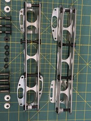 US Hockey Research A7 Chassis For 5.5-8 SR Boots + Hardware Inline Roller Hockey