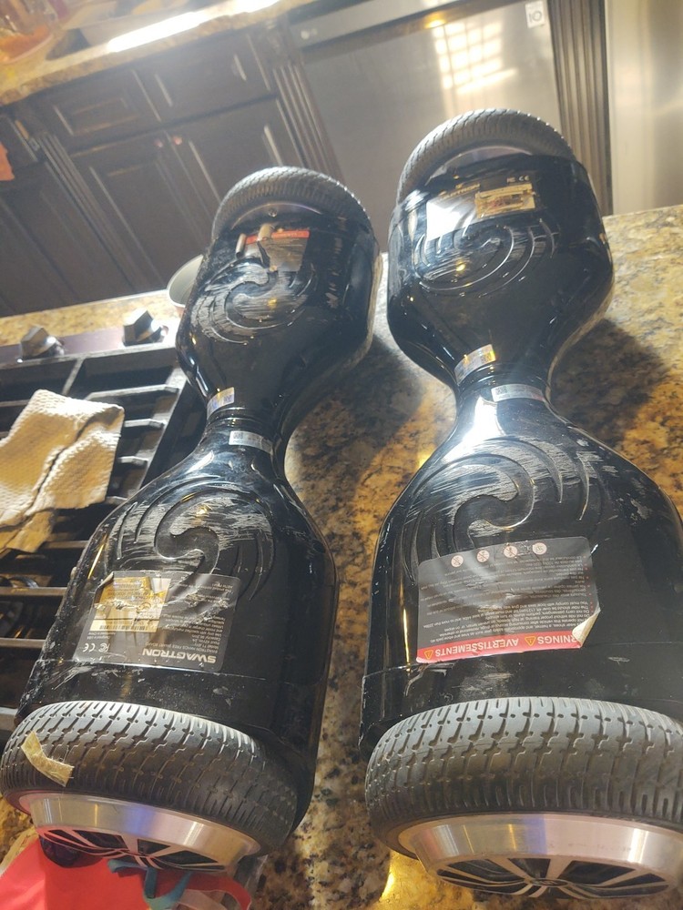 Swagtron Black Self Balancing Scooter Model T1 , 2 Available Ul2272 Certified
