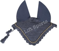 27 Colors Horse Fly Bonnet Ear Net Veil Mask Hood Hand Made Cotton Crochet New
