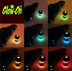 Glow-On ORANGE Glow Paint For Gun Sights, Fishing Lures, Lg 9.2 ml Vial, Bright