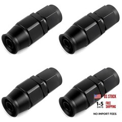 6AN PTFE Hose End Fitting Straight Swivel Only for PTFE 6AN Straight Normal