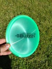 💥Discraft 20 Year Anniversary Buzzz Light Green Ice Pearl & Green Foil Stamp