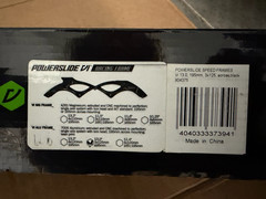 Powerslide Vi racing skate frame 13.0 195mm 3×125 Inline Skates