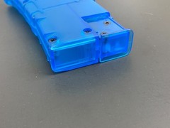 6mmProShop 500 Round Rifle Mag Size Airsoft Universal BB Speed Loader BLUE