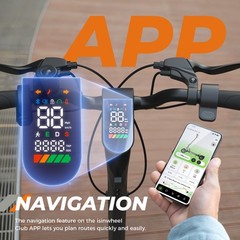 Electric Scooter 9.3″ Dual Off-road Tires 750W 14Ah Folding Commuting E-Scooter