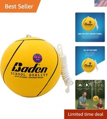 School Quality Tetherball Set – Soft-Touch Tetherball Ball and Rope