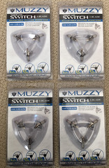 Muzzy Trocar Switch Adjustable Cutting Diameter 3 Blade 100 Grain ( 4 ) – Packs