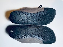 Evolv climbing shoes men size 11 US Classic Approach canvas gray VG++