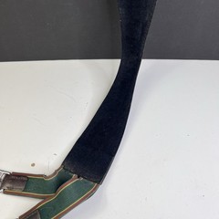RARE Cliff Barnsby Leather Dressage Girth w/ Removable Sheepskin Padding Size 52