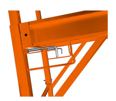 6.25ft.x2.5ft. x 6.25ft. Baker-Style Multi-Purpose Rolling Steel Scaffolding Set