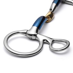 Cavalon Baucher Lozenge Sweet Iron Snaffle Bit