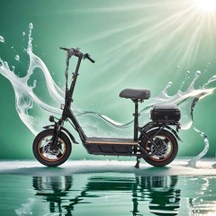 800W 15AH Adults Electric Scooter 34Miles Long Range 10» Tires Folding W/ SeaiJ