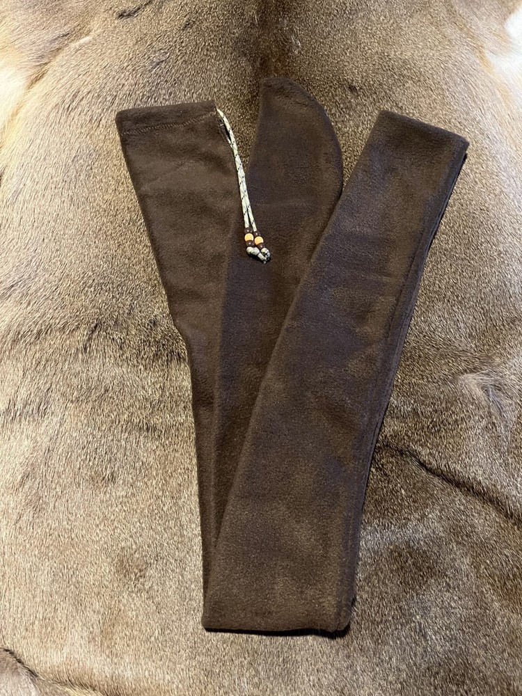 Fleece 64″x5″ Brown Recurve Bow Sock Sleeve Case Longbow Traditional Archery