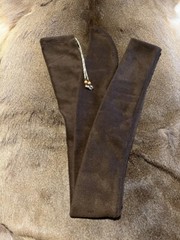 Fleece 64″x5″ Brown Recurve Bow Sock Sleeve Case Longbow Traditional Archery