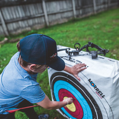 Morrell Youth Archery Target 80cm Face | Built for Youth NASP Practice