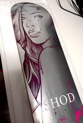Real, Ishod Wair / Rihanna – Skateboard Deck, (2018) Hotbox «Shine»