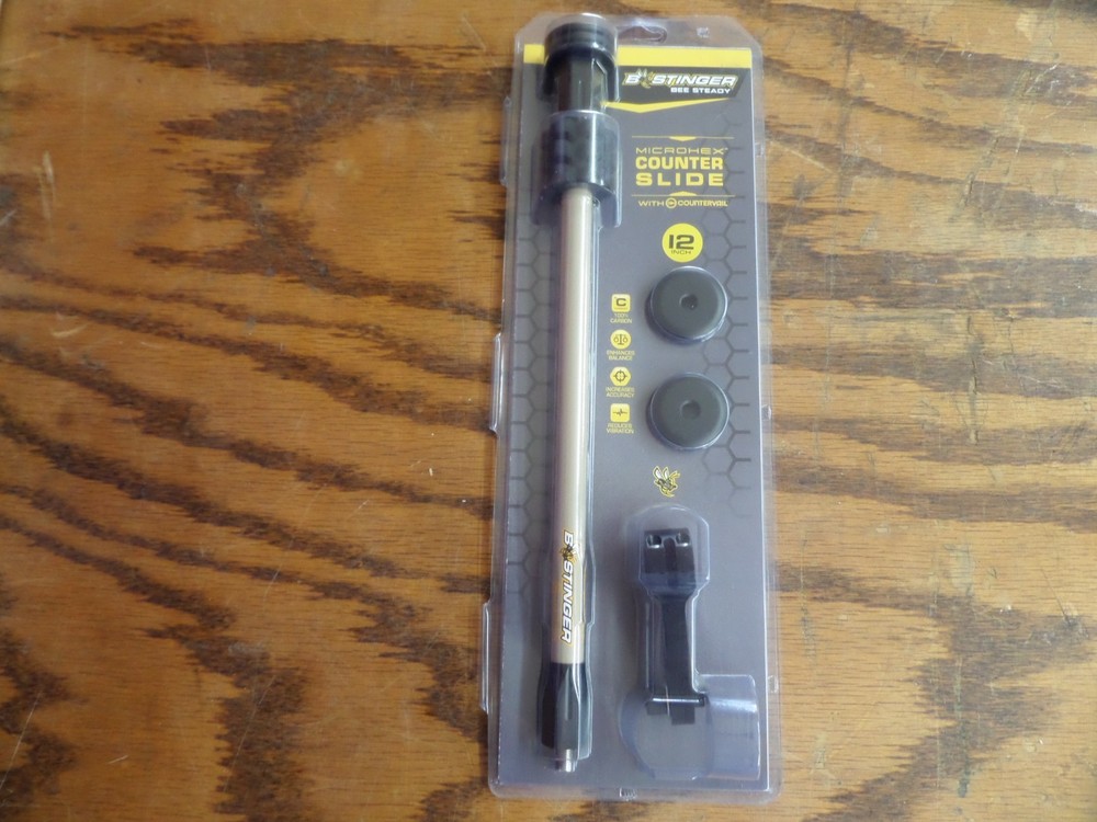 Bee Stinger MicroHex 12″ Counter Slide Stabilizer w/countervail TAN