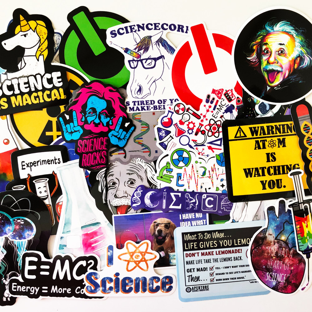 25 Bulk Random Skateboard Sticker Pack VSCO Cool Hydro Flask Computer Stickers