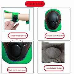 Kids Protective Gear Set SHENMOREN Knee Pads for Kids 3-10 Years Toddler Knee…