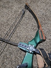 Vtg Martin M-44 Firecat Compound Bow Package 45-60#