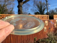 2013 Champion Teebird Disc Golf Innova Brinster Jolly Launcher ICE Rare #1713