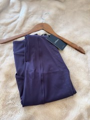 LeMieux Women’s Purple Full Seat Silicone Grip Breeches w/ Pockets UK 8/ US 4