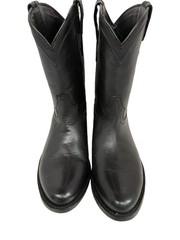 Thursday Boot Company Men’s Frontier Cowboy Black Leather Boots, Size 8.5