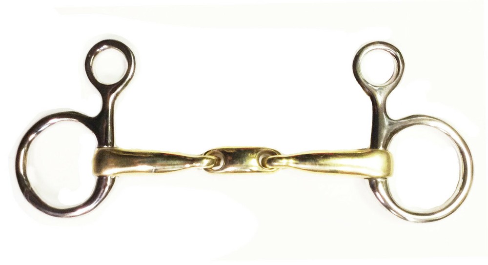 German Silver Team Up Baucher Ring Bit – CLEARANCE