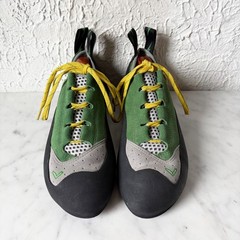 Evolv Spark Climbing Shoes Trax Rubber Green Lace Up Men’s US 10.5 EU 44