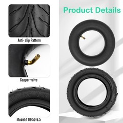 110/50-6.5 Tire and Tube,For 38cc 47cc 49cc Mini Pocket Rocket Drit Pit Scoot…