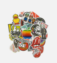 100pcs Mixed Skate Stickers Pack HydroFlask Laptop Cool Suitcase Dope Skateboard