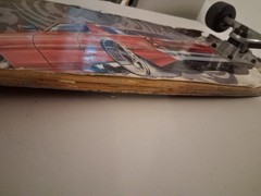 Hotwheels Adult Size Skateboard 28″ Long Vintage Used