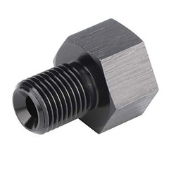 Oil Pressure Gauge Adapter, 1/8in NPT Female to M10x1.0 Male Reducer Oil