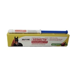Lot of 9 Horse Dewormer Paste 1.87% – Apple Flavor – EXP: 10/2027+